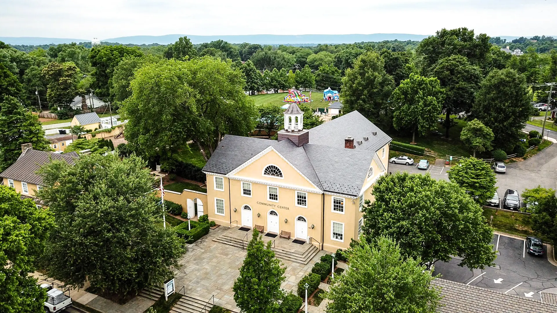 20260522-DJI_0010-scaled-1 - The Ryan Bartel Foundation Aerial view of the Virginia countryside surrounding the Notes of Hope gala venue