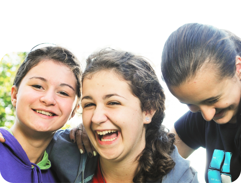 wtg-why-donate-collage - The Ryan Bartel Foundation Teens laughing together